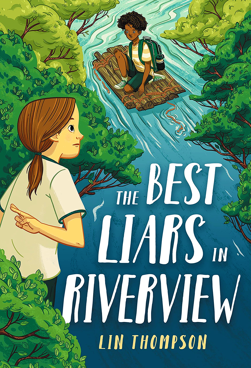 Blog Tour: The Best Liars in Riverview by Lin Thompson (Aesthetic Board!)